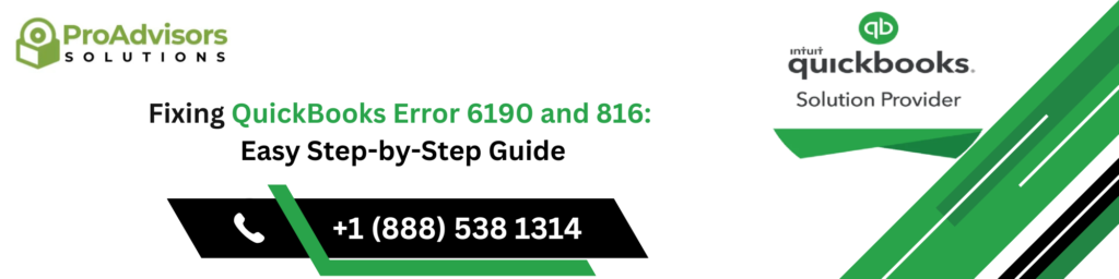 QuickBooks Error 6190