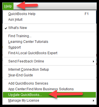 QuickBooks Error 2308