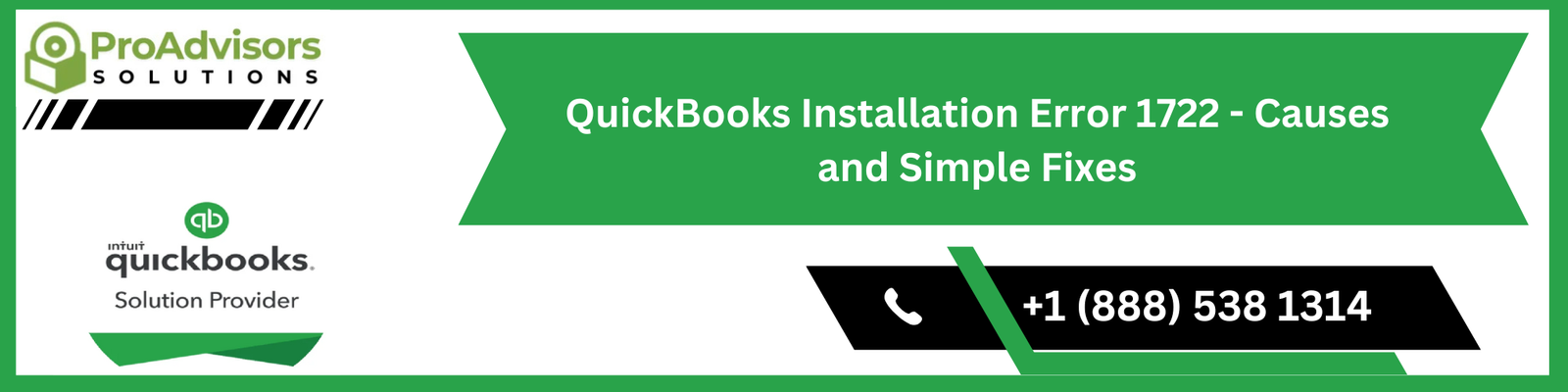 QuickBooks Installation Error 1722