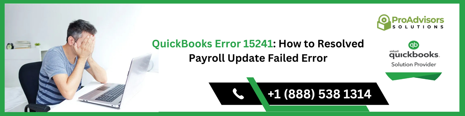 QuickBooks Error 15241: How to Resolved Payroll Update Failed Error