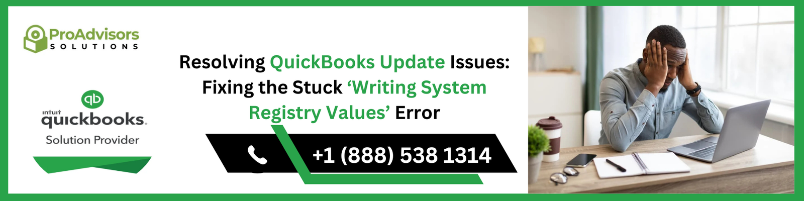 Resolving QuickBooks Update Issues: Fixing the Stuck ‘Writing System Registry Values’ Error