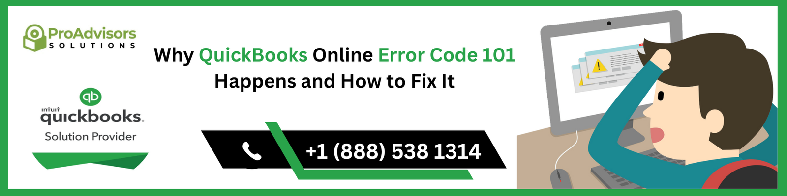 Why QuickBooks Online Error Code 101 Happens and How to Fix It