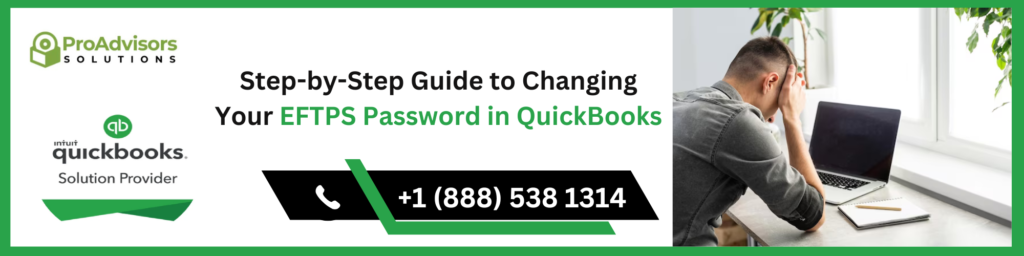 EFTPS Password in QuickBooks