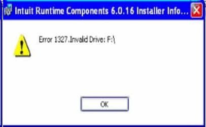 QuickBooks Error 1327