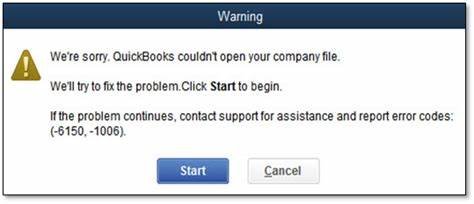 QuickBooks Error 6150 1006