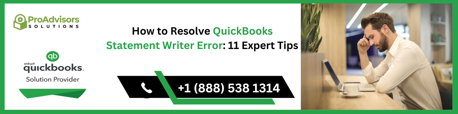 QuickBooks Statement Writer Error